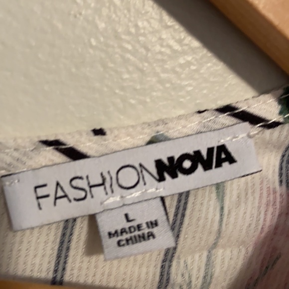 Fashion Nova Floral print jumpsuit Large - Picture 11 of 16